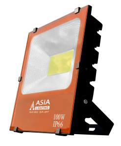 Đèn Pha Led 100W Asia - vỏ cam