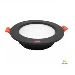 Đèn LED âm trần tròn mặt đen MTD Asia