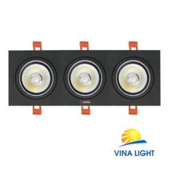 Đèn led âm trần mặt vuông 30W AVD30 Asia